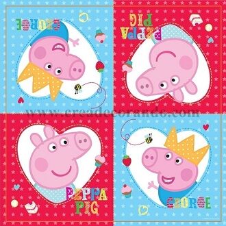 Peppa Pig - Forniture per feste di compleanno, Peppa Pig e decorazioni per  16 ospiti, con tovagliolo, piatti, tovaglioli, tazze e adesivo : :  Casa e cucina